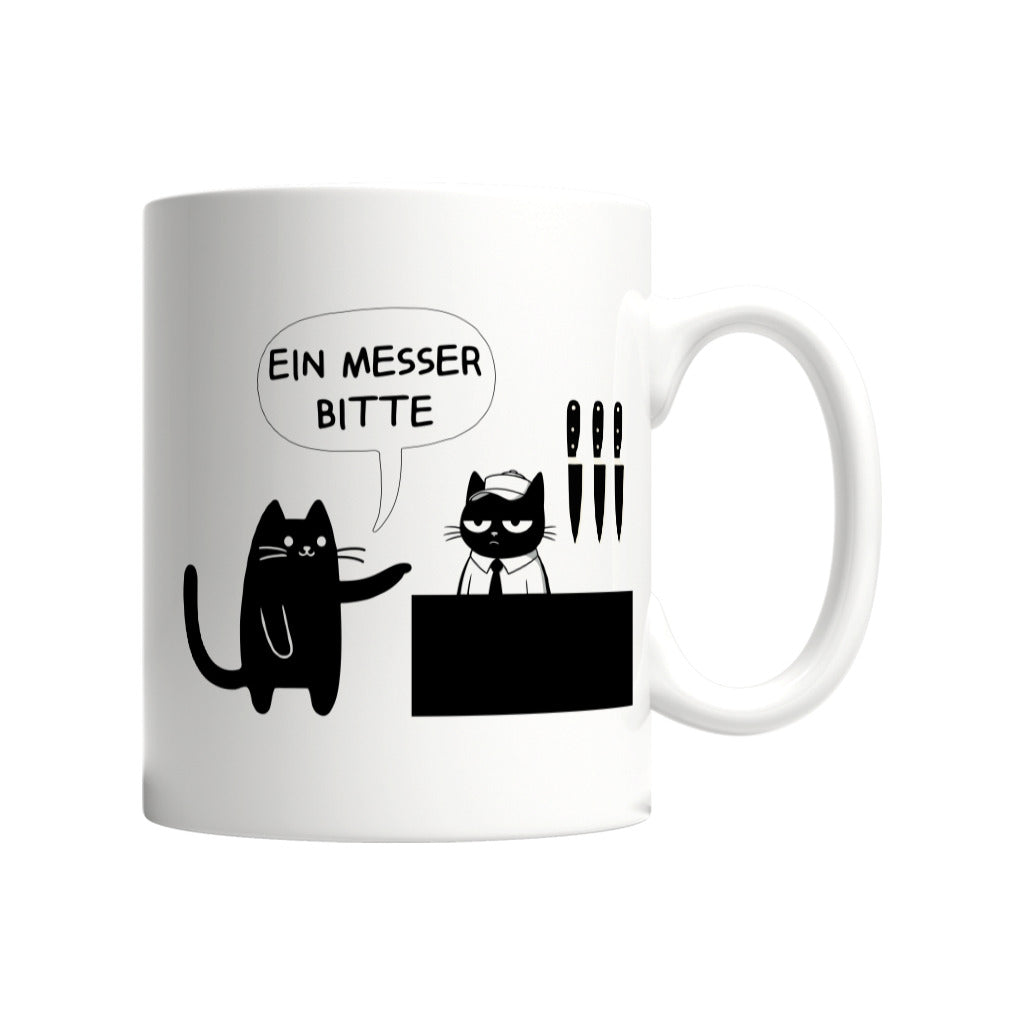 Ein Messer bitte Oh No Cat