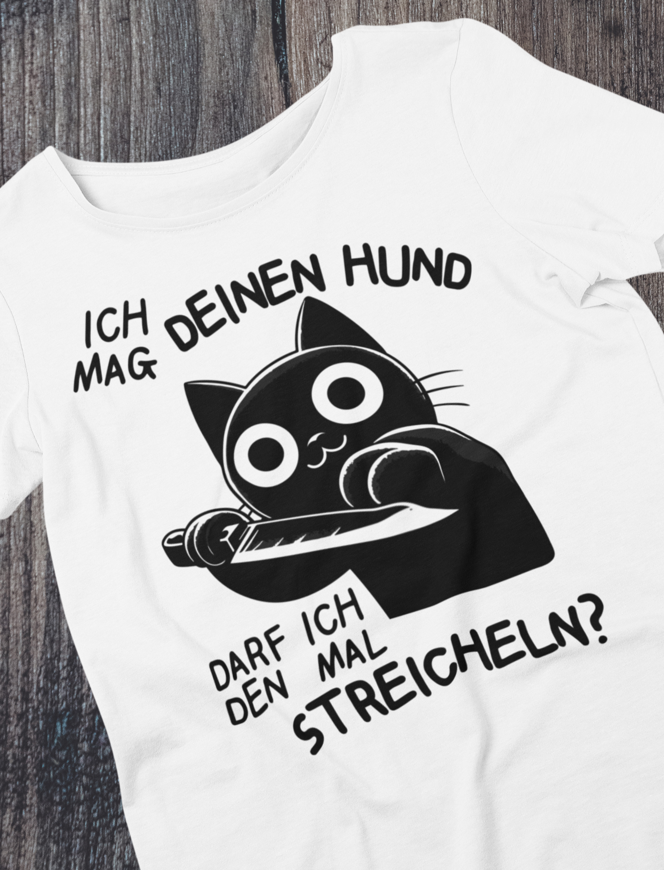 Ich mag deinen Hund, darf ich den mal streicheln? Oh No Cat