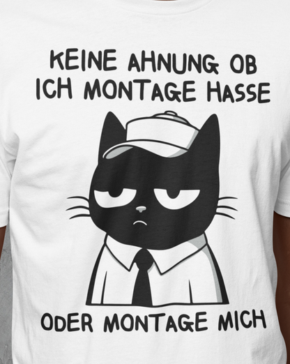 Hassen mich Montage? - Premium Organic T-Shirt