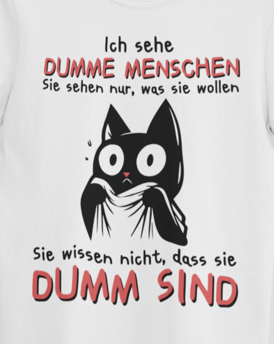 Ich sehe dumme Menschen - Premium Organic T-Shirt