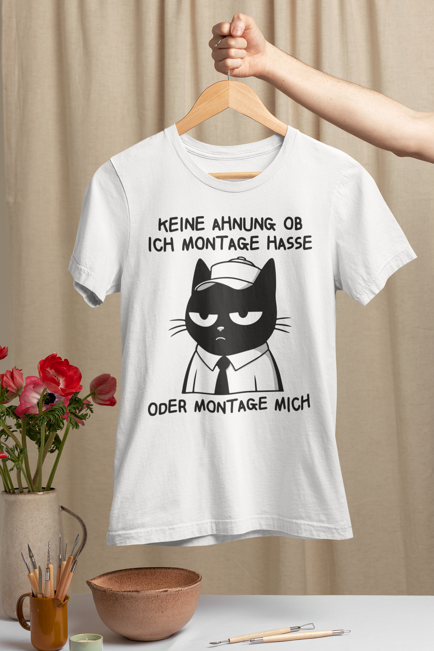 Hassen mich Montage? - Premium Organic T-Shirt für Frauen