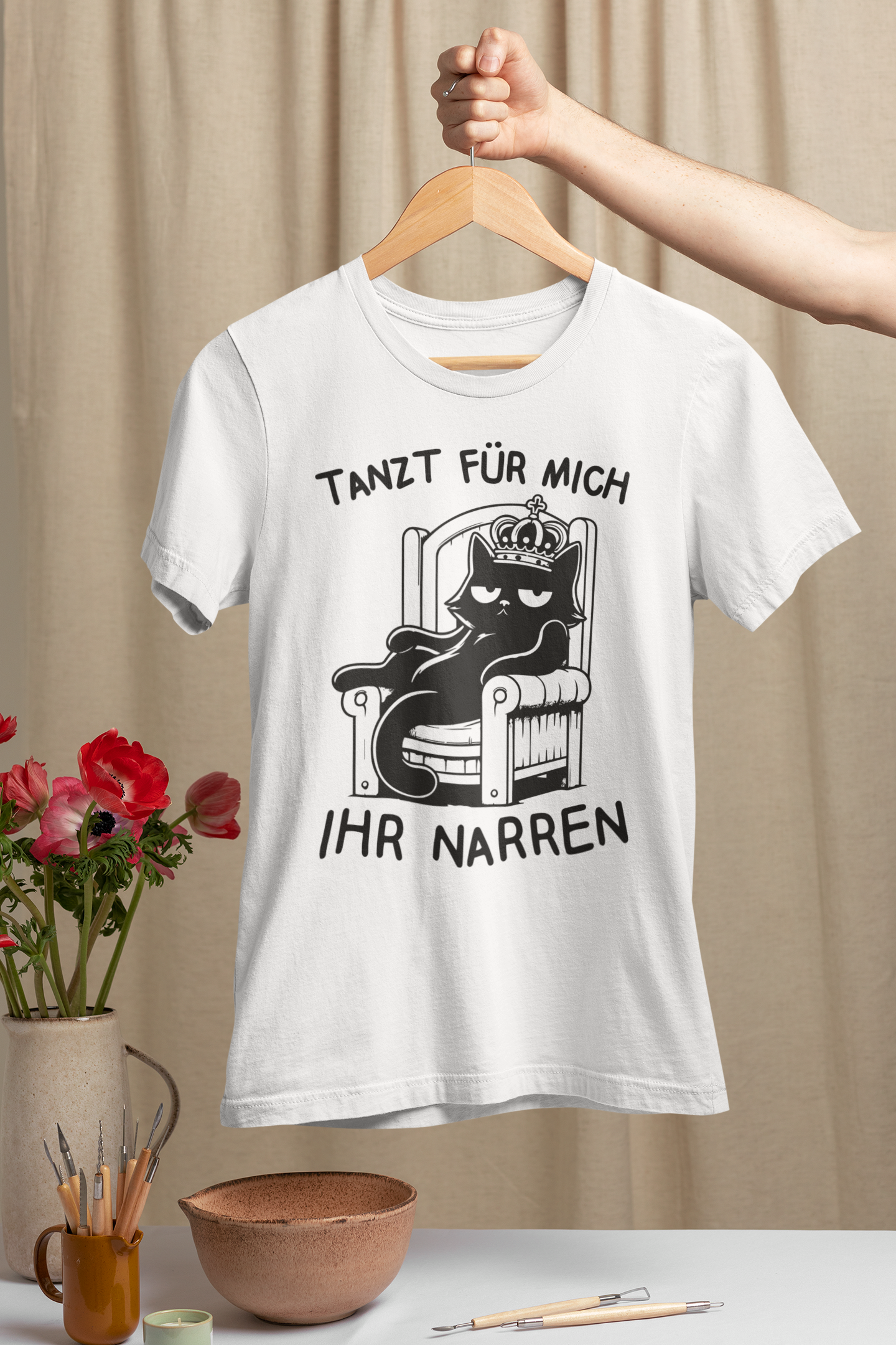 Tanzt für mich, ihr Narren - Premium Organic T-Shirt für Frauen