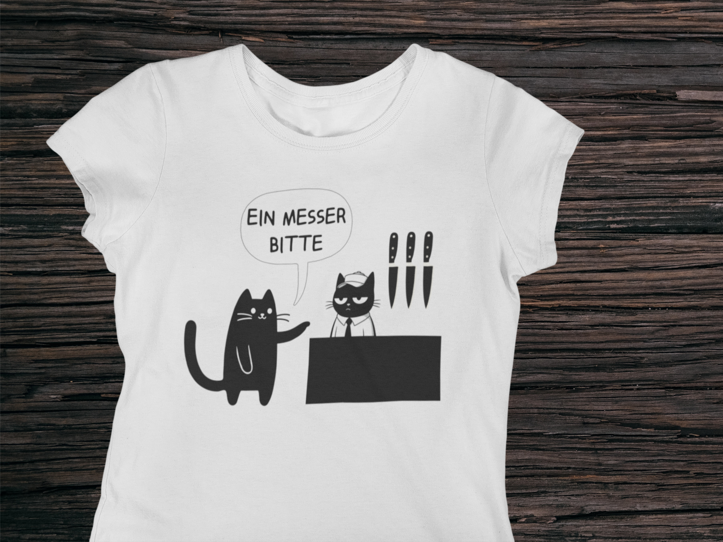 Ein Messer bitte - Premium Organic T-Shirt für Frauen