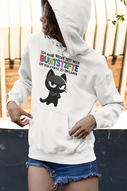 Keine Buntstifte zum Erklären - Premium Hoodie