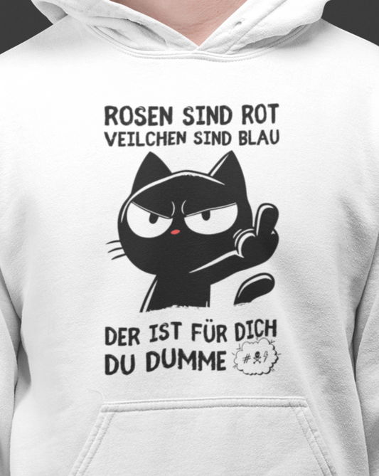 Rosen sind rot, Veilchen sind blau - Premium Hoodie