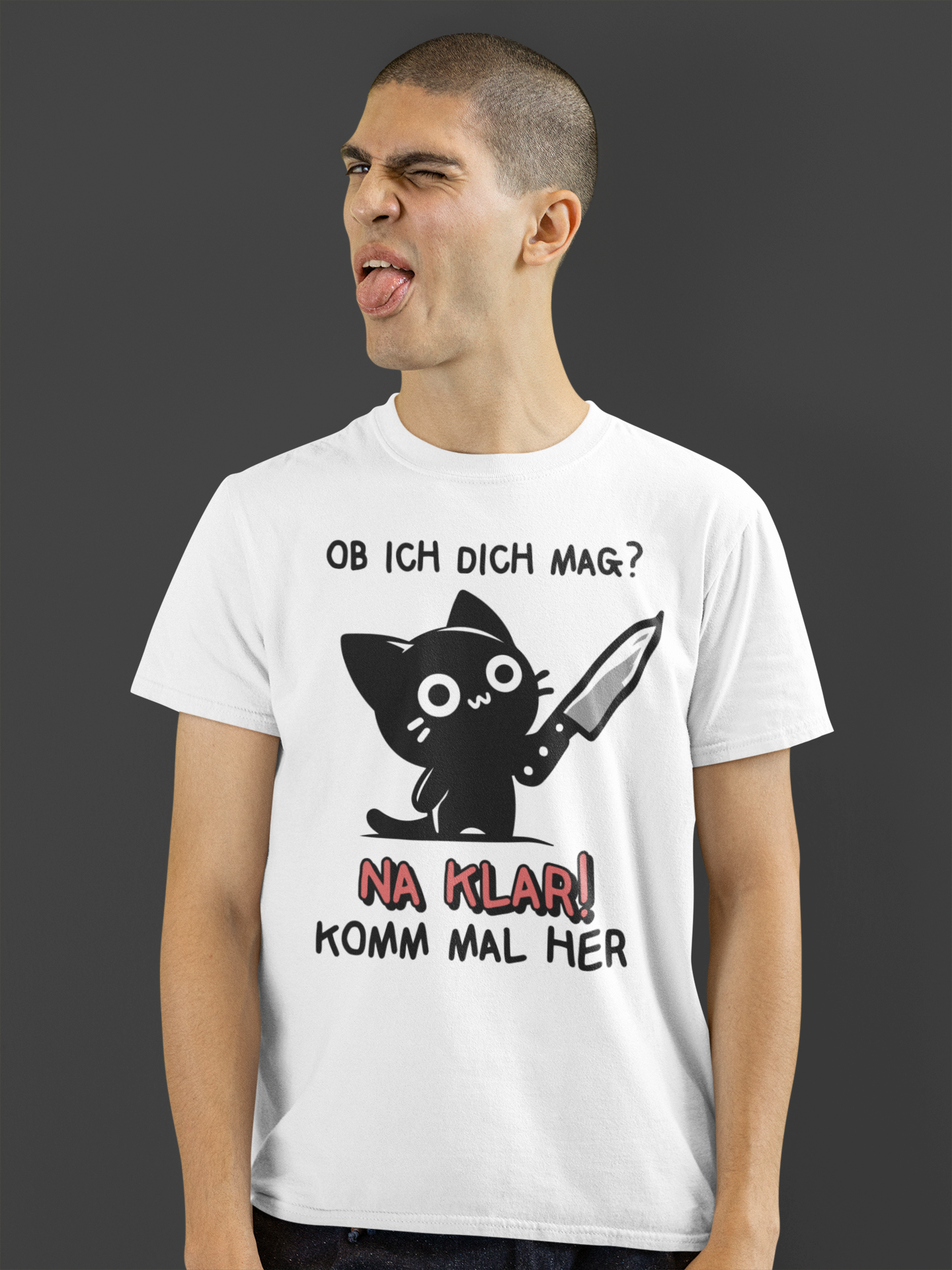 Na klar mag ich dich! - Premium Organic T-Shirt