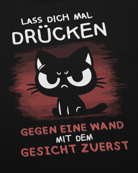 Lass dich mal drücken - Premium Organic T-Shirt Dunkel