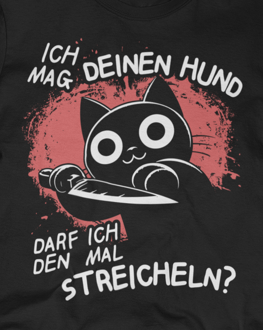 Ich mag deinen Hund - Premium Organic T-Shirt Dunkel